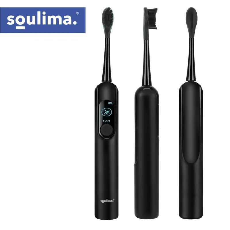 Звукова четка за зъби Soulima 26851, черна