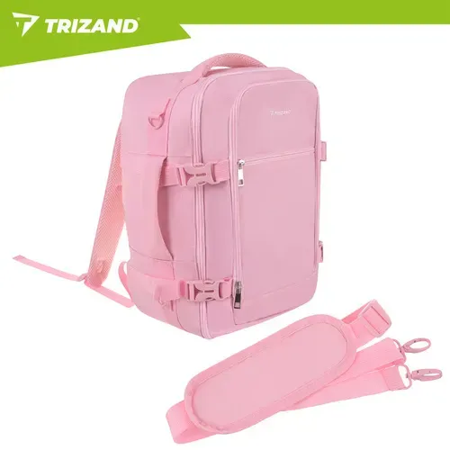 Туристическа раница 40x25x20 см, розова, Trizand