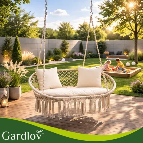 Възглавница за двойна люлка – кремава Gardlov