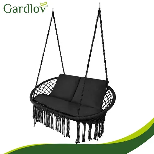 Възглавница за двойна люлка – черна Gardlov
