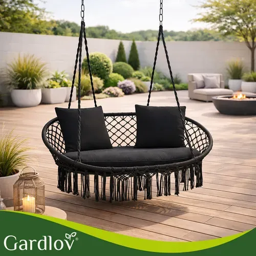 Възглавница за двойна люлка – черна Gardlov