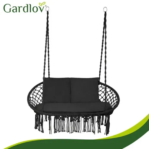 Възглавница за двойна люлка – черна Gardlov