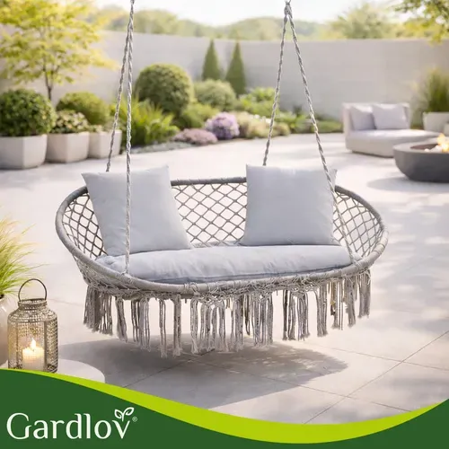 Възглавница за двойна люлка – сива Gardlov