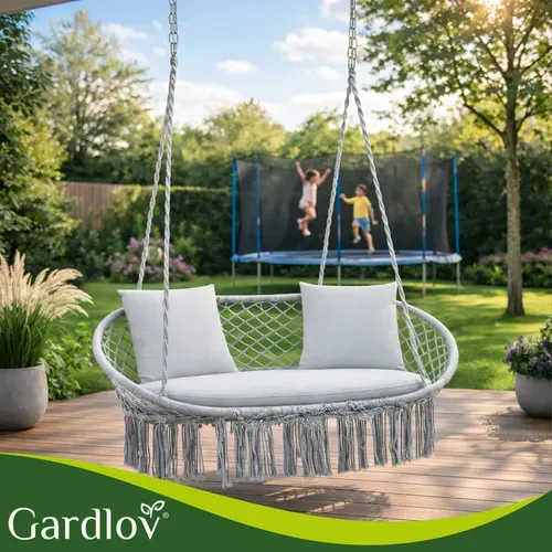 Възглавница за двойна люлка – сива Gardlov