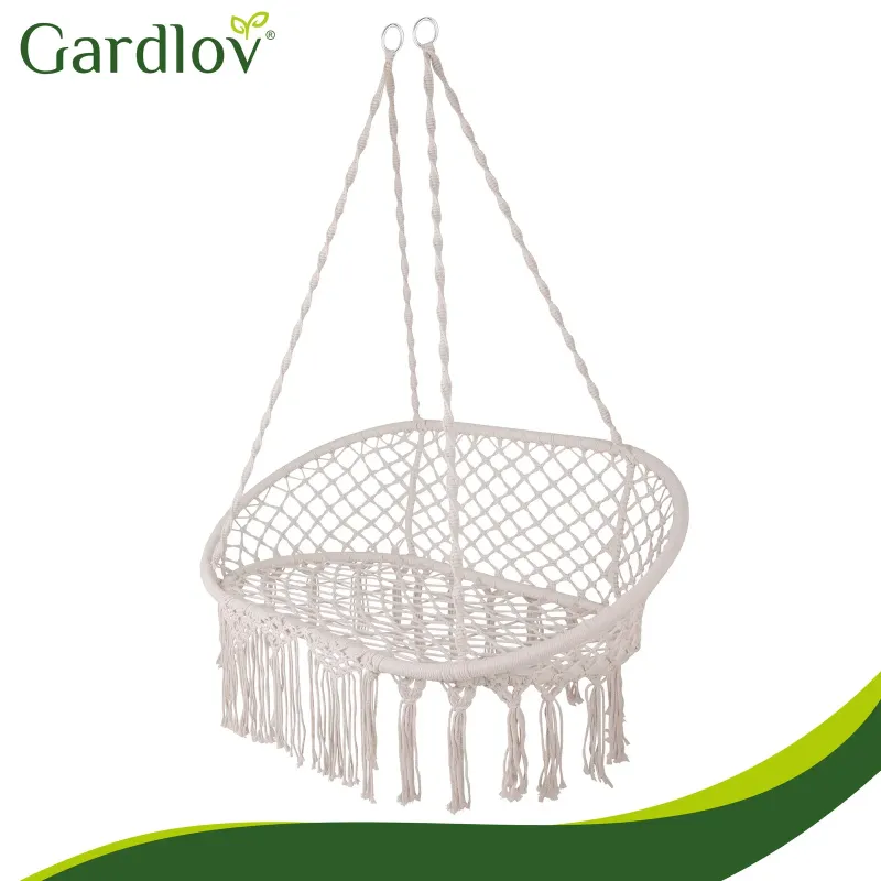 Двойна люлка „Щъркелово гнездо“ в кремав цвят от Gardlov