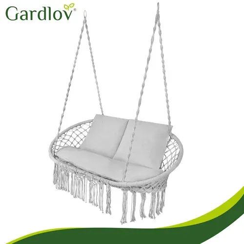 Двойна люлка „Щъркелово гнездо“, сива, Gardlov