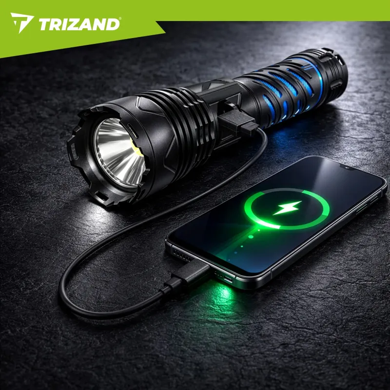 Тактически фенер 1500 lm Trizand 26949