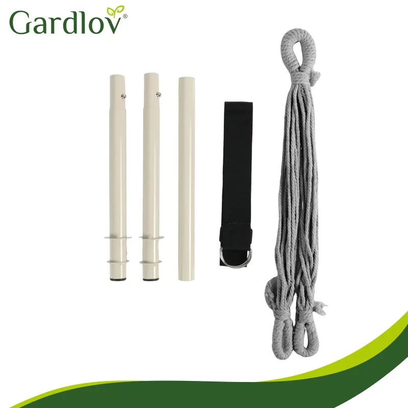 Люлка – висящ фотьойл 210 см, сив, Gardlov