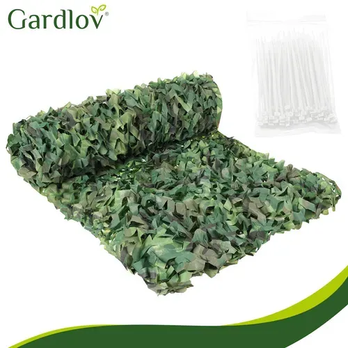 Маскираща мрежа 2x5 м + 100 бр. ленти Gardlov