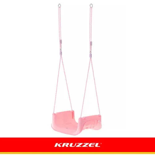 Детска люлка 3 в 1 в пастелни цветове Kruzzel