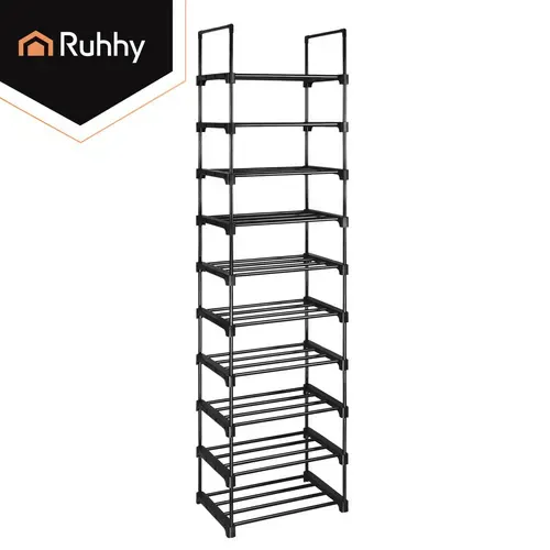Рафт за обувки с 10 рафта, 45x30x174 см, Ruhhy