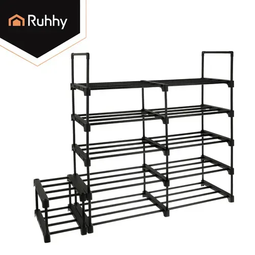 Рафт за обувки с 10 рафта, 45x30x174 см, Ruhhy