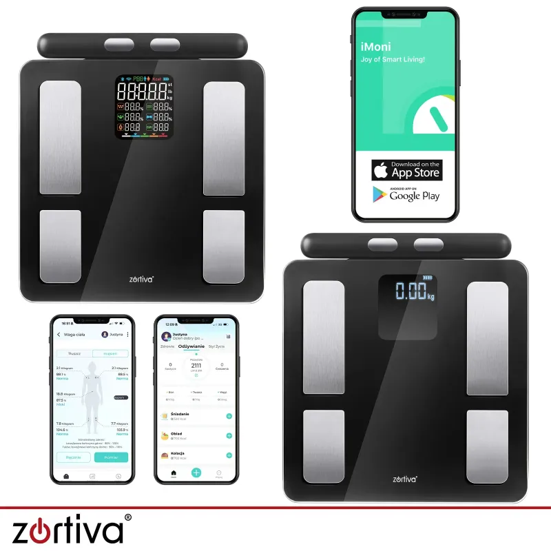 Аналитични везни за баня  Zortiva 26893