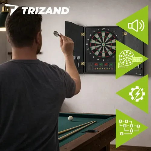 Електронна мишена за дартс Trizand 27046