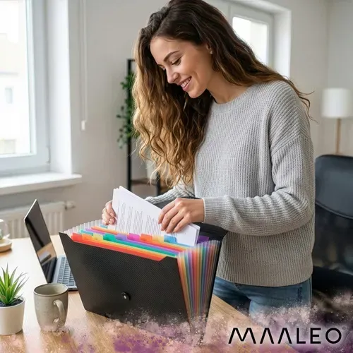Документална папка с 13 отделения Maaleo 27227