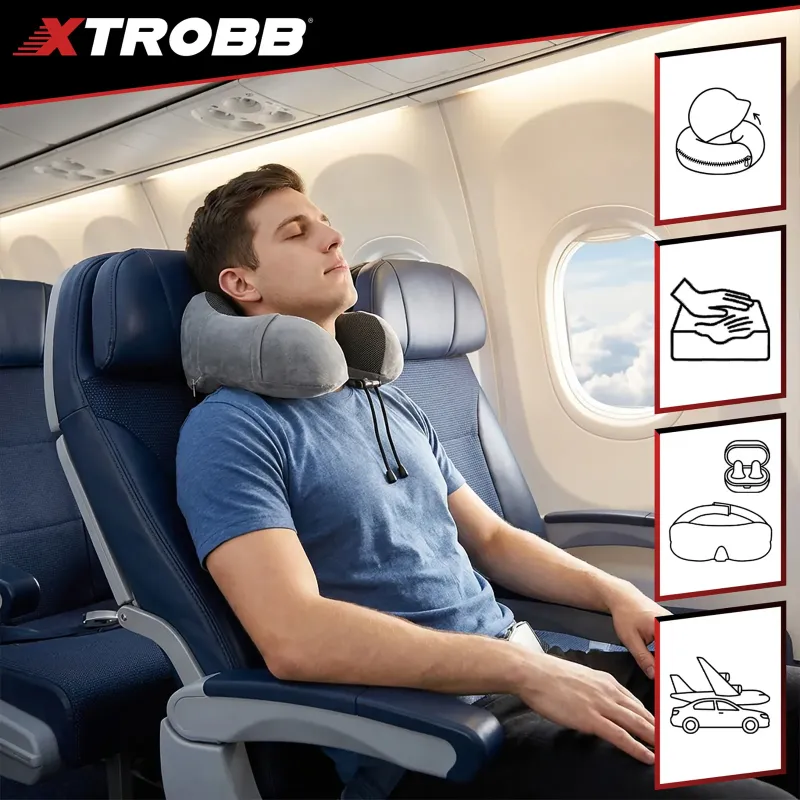 Пътна възглавница 3D Xtrobb 26087