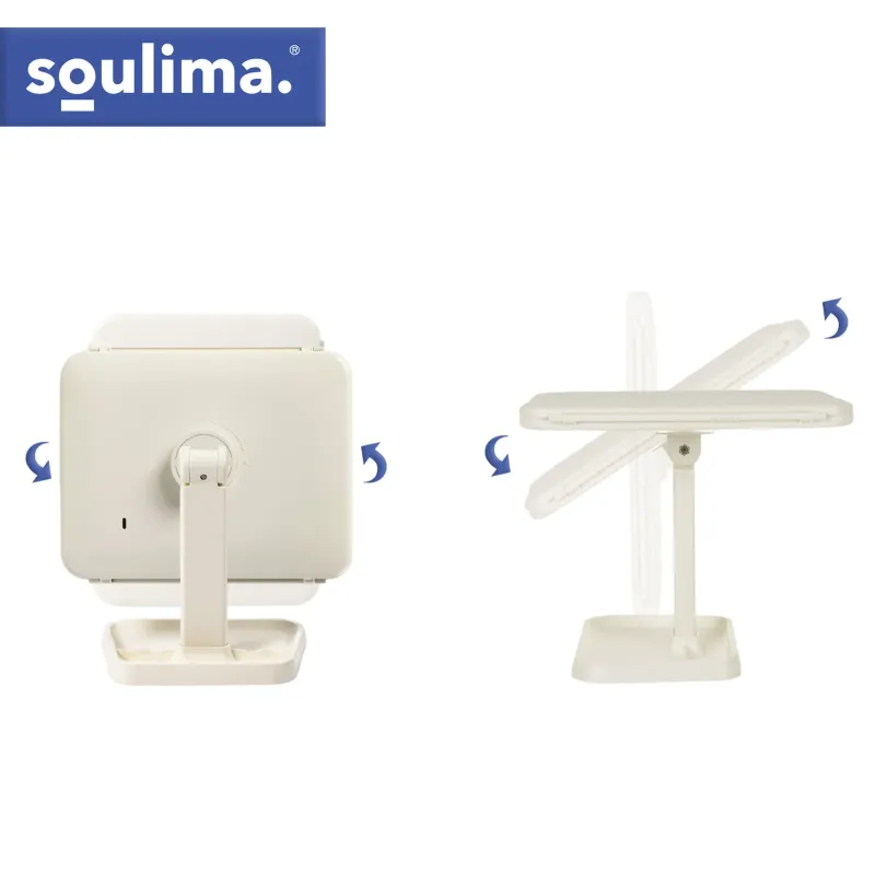 Сгъваемо козметично огледало с LED осветление Soulima 26952