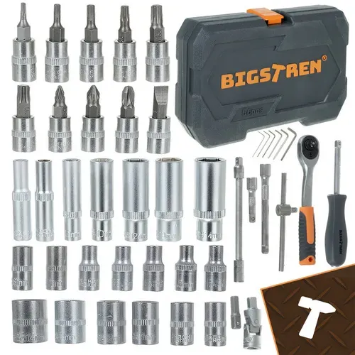 Комплект инструменти в куфар, 56 бр. Bigstren 26845