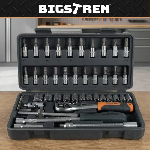 Комплект инструменти в куфарче, 46 бр. Bigstren 26844