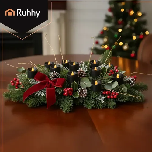 LED свещи, 12 броя, 3,6 см, Ruhhy 26128