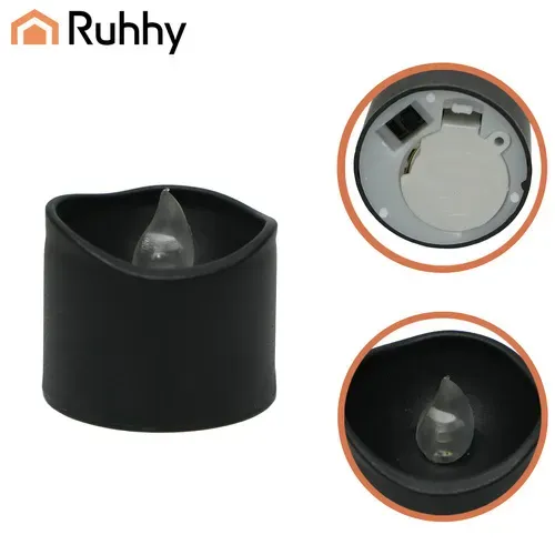 LED свещи, 12 броя, 3,6 см, Ruhhy 26128