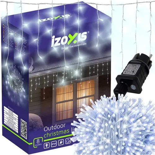 Външни лампи 500 LED, 22,5 м, студено бял цвят, Izoxis 26705