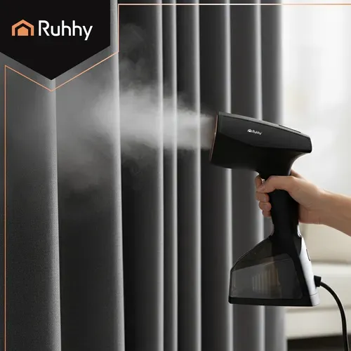 Парогенератор за дрехи 2000 W, черен, Velira Ruhhy 26901