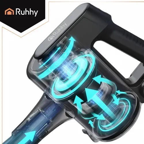 Безжичен прахосмукач с вертикална конструкция LunPro Ruhhy 26708