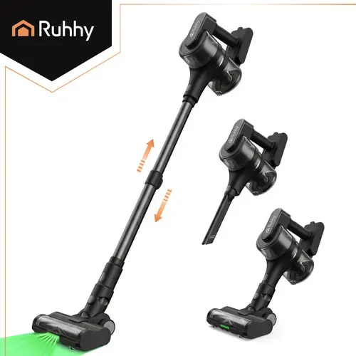 Безжичен прахосмукач с вертикална конструкция LunPro Ruhhy 26708