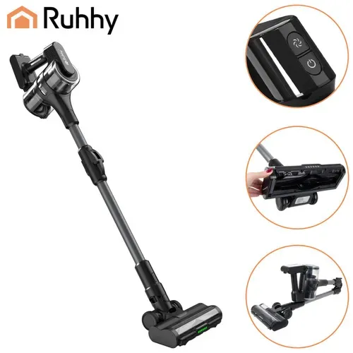 Безжичен прахосмукач с вертикална конструкция LunPro Ruhhy 26708