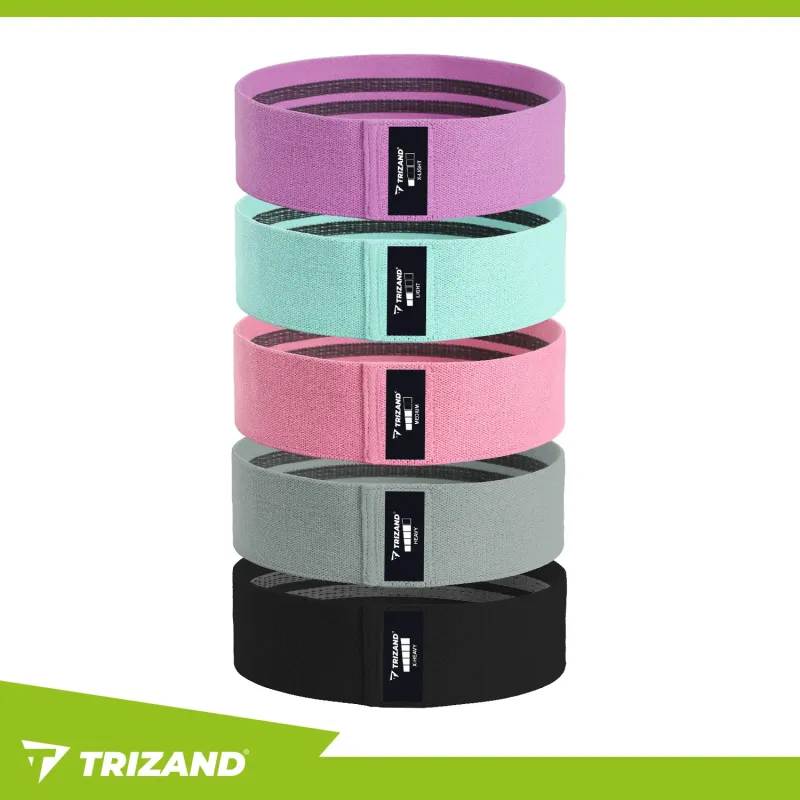Комплект ластици за упражнения – 5 бр. Trizand 25877