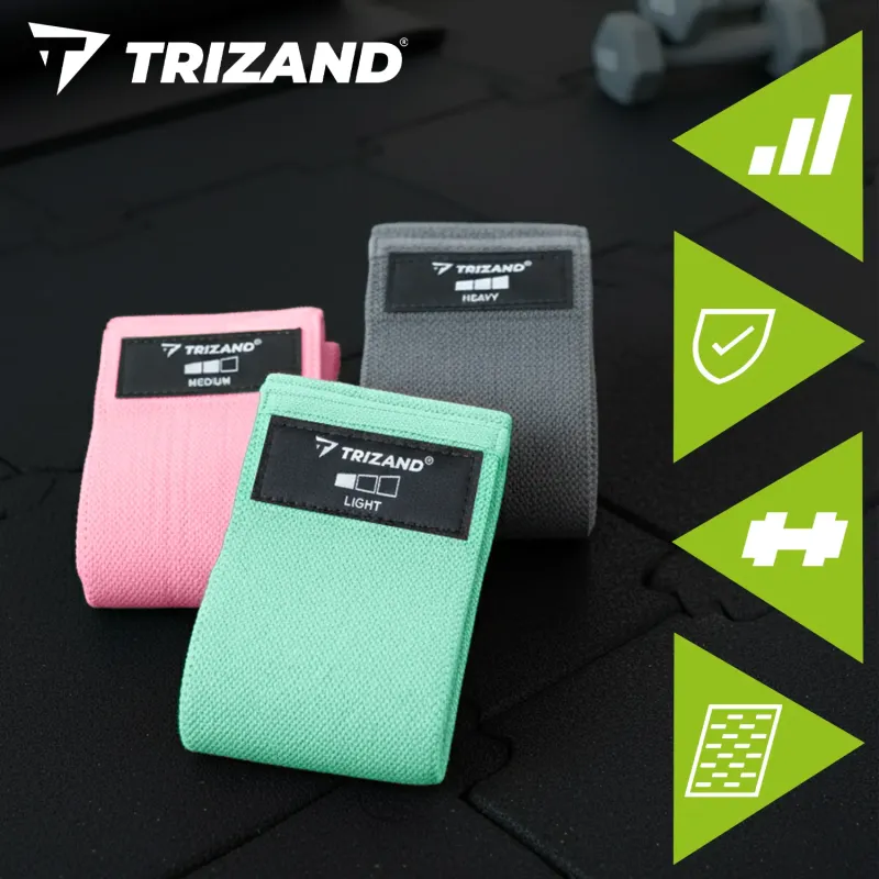 Комплект ластици за упражнения – 3 бр. Trizand 25876