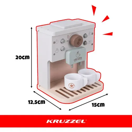 Дървена кафемашина за деца Kruzzel 26512