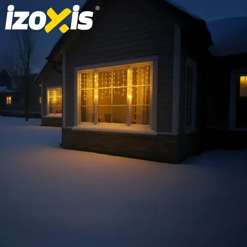 Външни лампи 100 LED, 4 м, Izoxis 26858