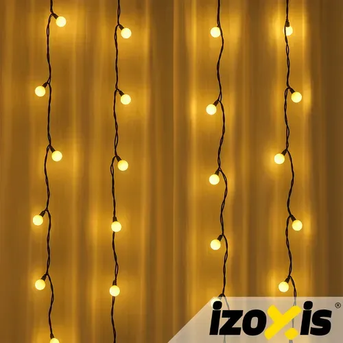 Коледни лампички – топчета, 300 LED, 30 м, Izoxis 26264