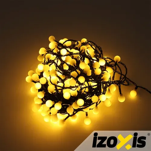Коледни лампички – топчета, 300 LED, 30 м, Izoxis 26264