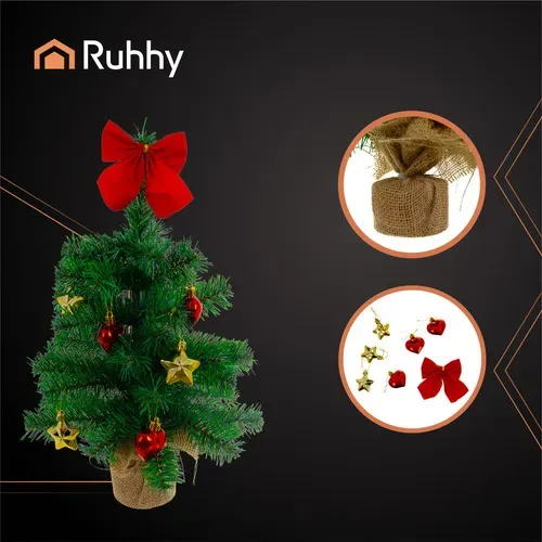 Изкуствена коледна елха 45 см Ruhhy 26466