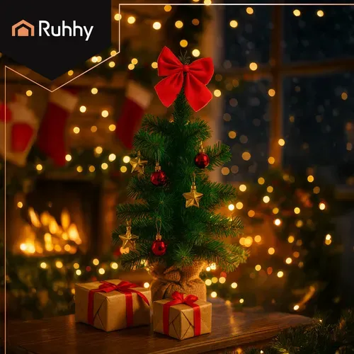 Изкуствена коледна елха 45 см Ruhhy 26466