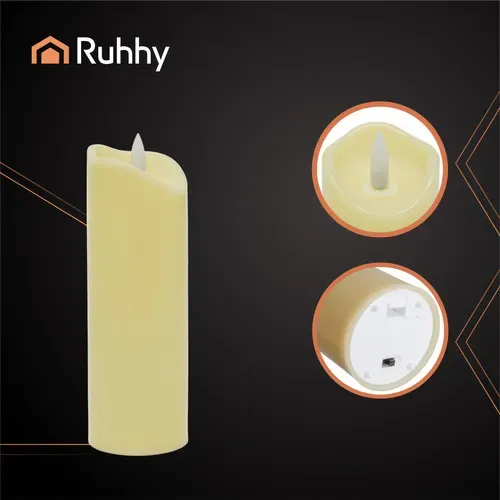 Свещ/LED-патрон 17x5 см, 1 бр. Ruhhy 26720