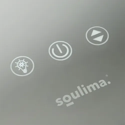 Козметично огледало 80x62 см с LED осветление Soulima 25808
