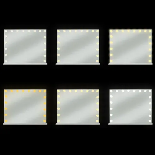 Козметично огледало 80x62 см с LED осветление Soulima 25808