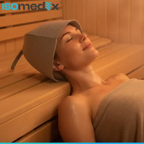 Филцова шапка за сауна Isomedix 26455