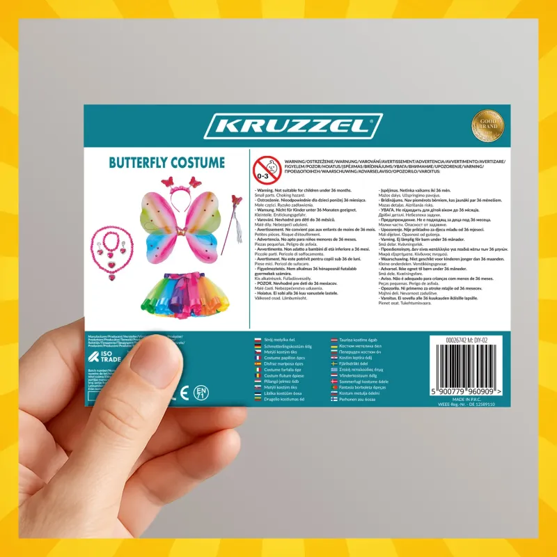 Комплект „Пеперуда“ (6 части) Kruzzel 26742