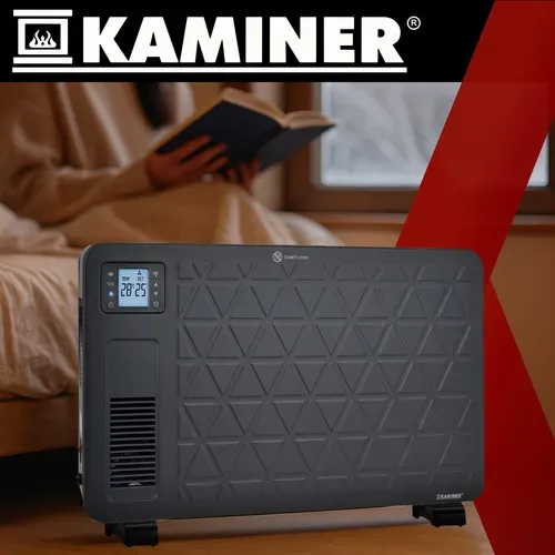 Електрически радиатор – черен Ziflo Kaminer 26403