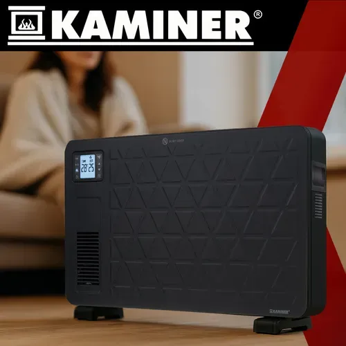 Електрически радиатор – черен Ziflo Kaminer 26403