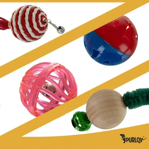 Комплект играчки за котки Purlov 26380