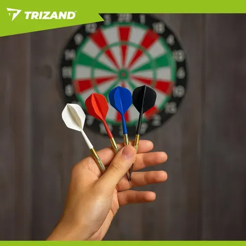 Комплект дартс с 12 стрели + върхове Trizand 26100