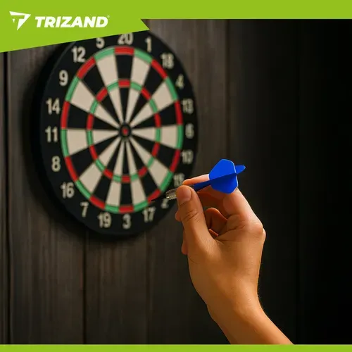 Комплект дартс с 12 стрели + върхове Trizand 26100