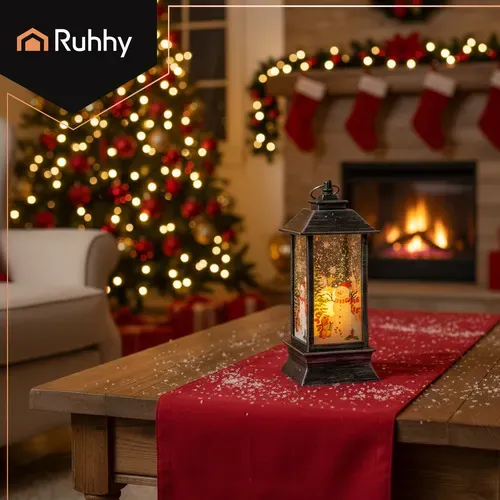 Сребърна коледна LED лампичка Ruhhy 26755