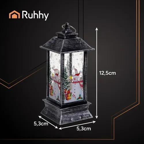 Сребърна коледна LED лампичка Ruhhy 26755